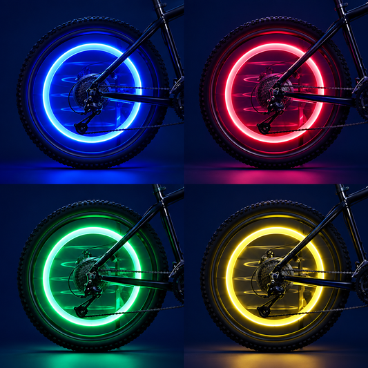 GlowSpin Bike Lights